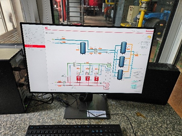 In week 17 of 2024, in the Project EEA 107379/2019 the activities for automation system (system for command, measurement and control) (including design, execution and installing) (batch 1) were completed